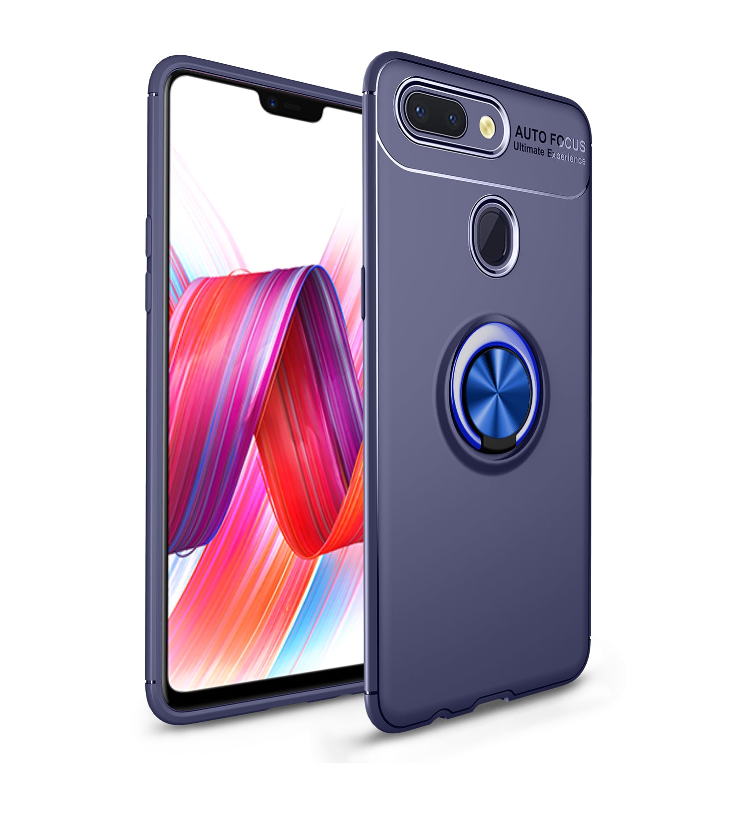 Finger Ring Kickstand Back TPU Case for Xiaomi Mi 8 Lite / Mi 8 Youth (Mi 8X) (Built-in Metal Sheet)