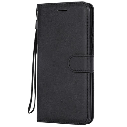 KT Leather Series-2 Solid Color PU Leather Case for Xiaomi Redmi Note 6 Pro
