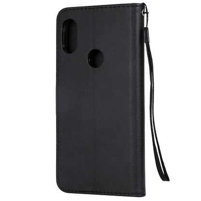 KT Leather Series-2 Solid Color PU Leather Case for Xiaomi Redmi Note 6 Pro