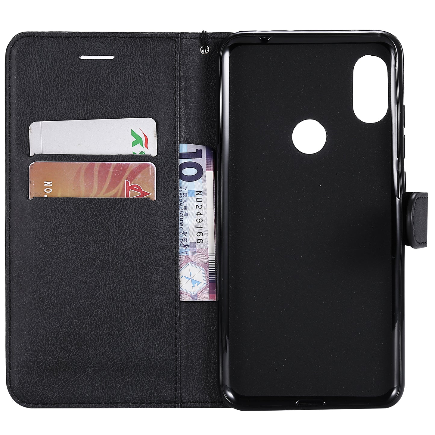 KT Leather Series-2 Solid Color PU Leather Case for Xiaomi Redmi Note 6 Pro