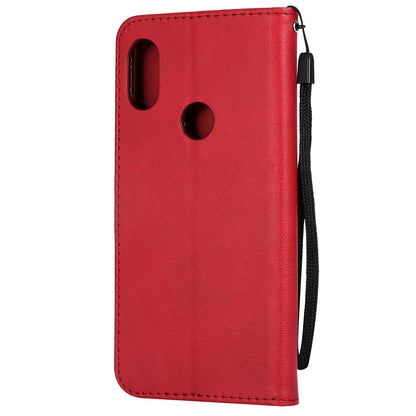 KT Leather Series-2 Solid Color PU Leather Case for Xiaomi Redmi Note 6 Pro
