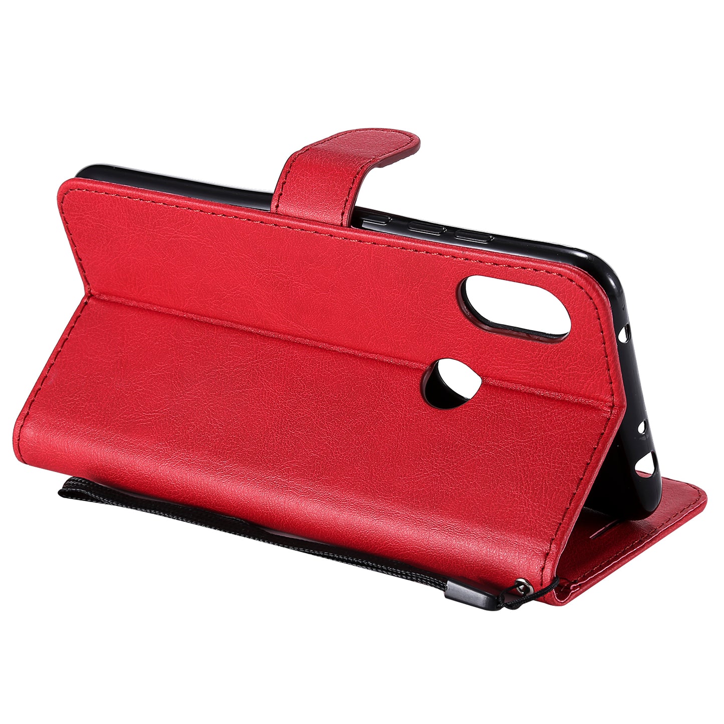 KT Leather Series-2 Solid Color PU Leather Case for Xiaomi Redmi Note 6 Pro