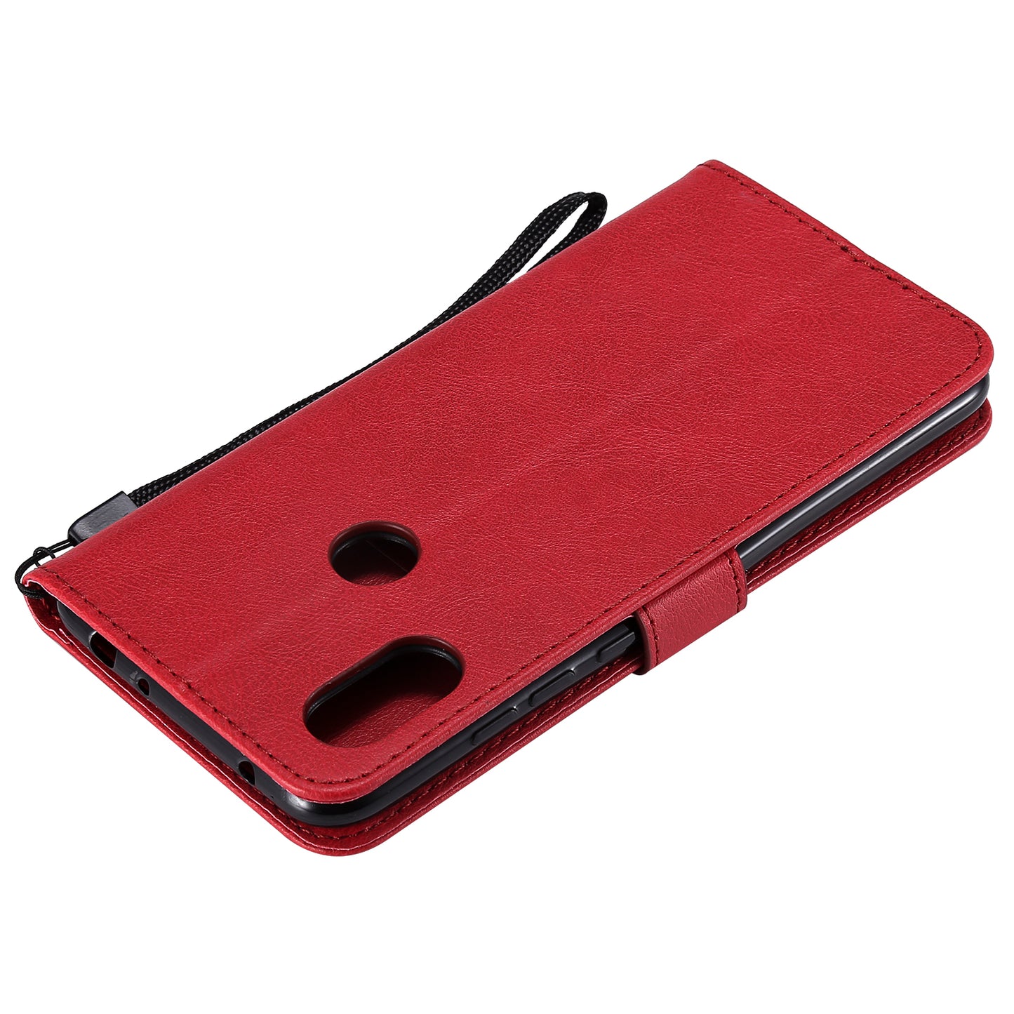 KT Leather Series-2 Solid Color PU Leather Case for Xiaomi Redmi Note 6 Pro