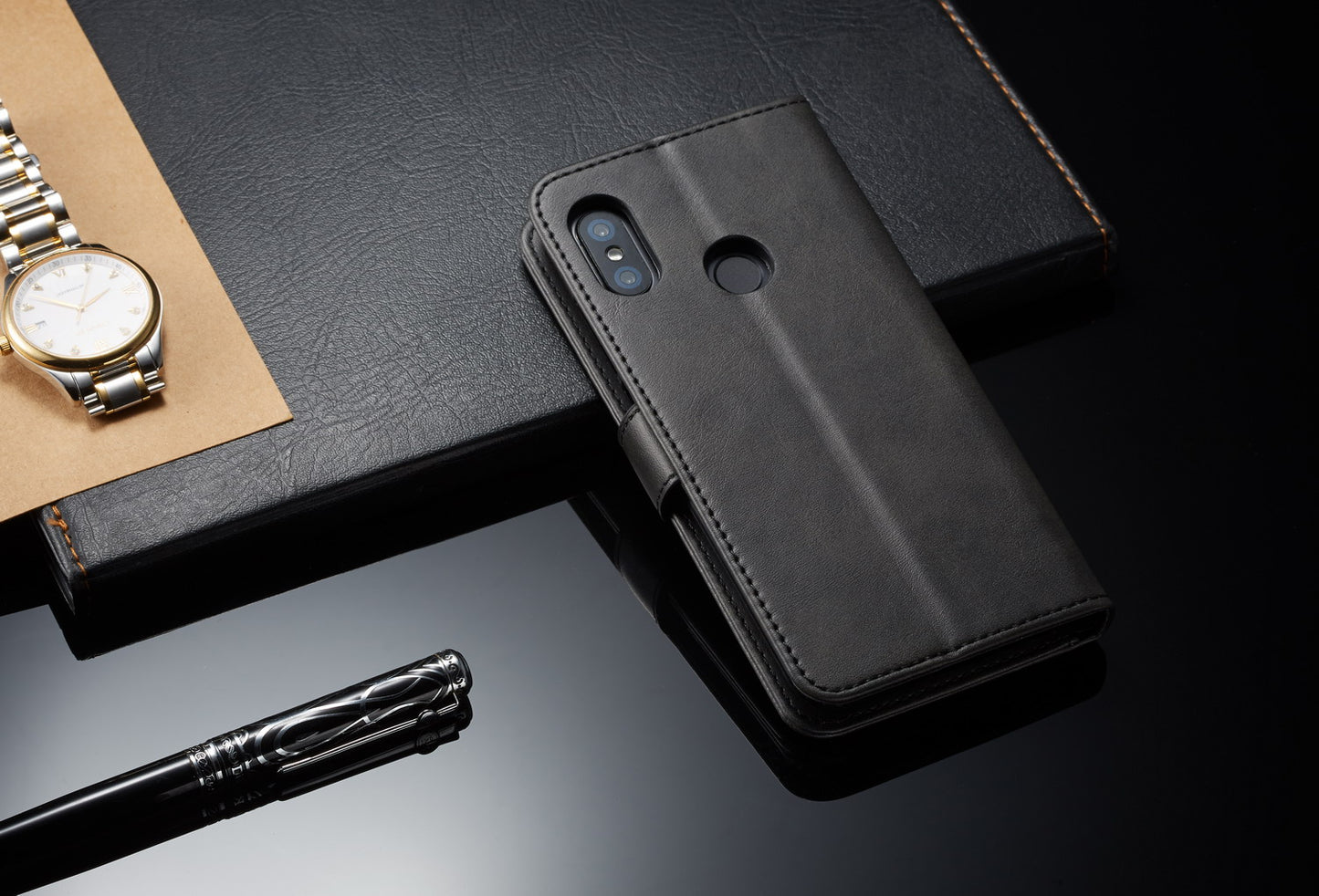 LC.IMEEKE Wallet Leather Stand Case for Xiaomi Mi A2 Lite / Redmi 6 Pro (China)