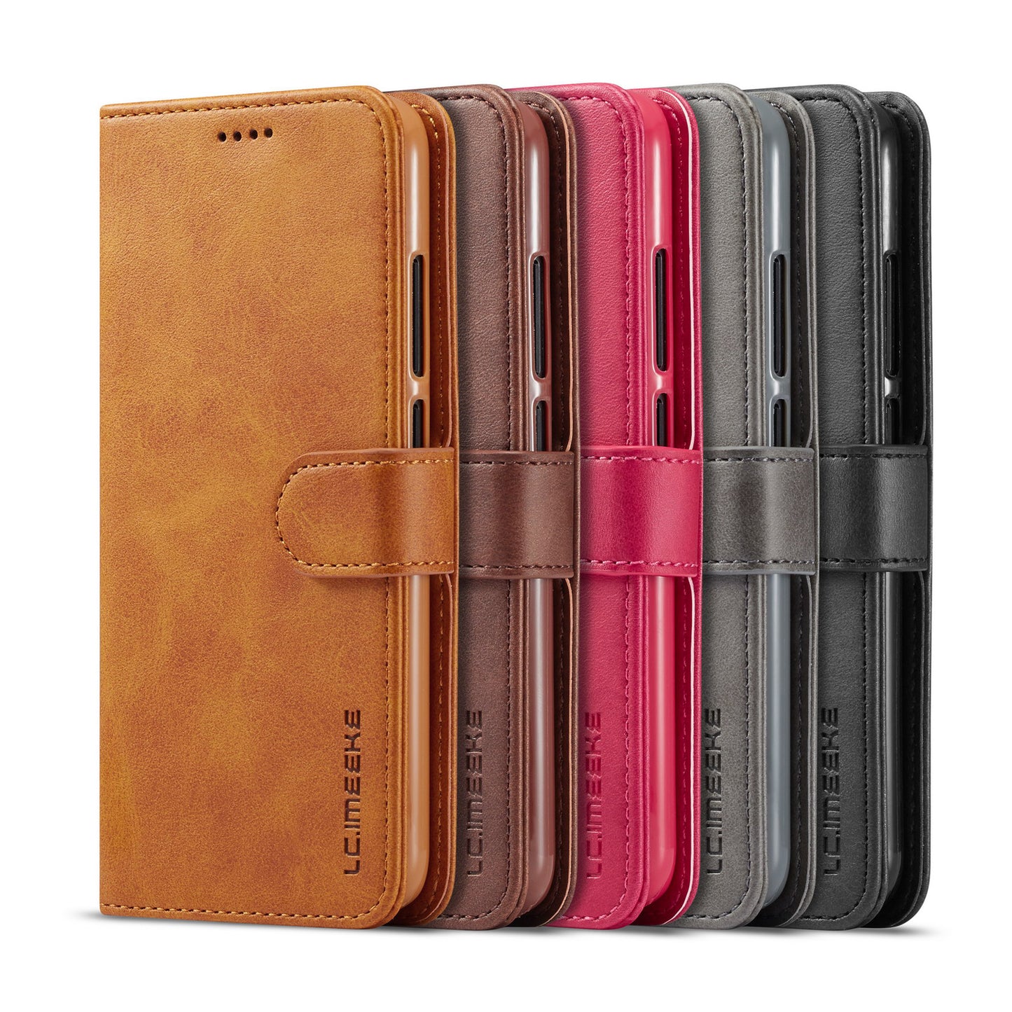 LC.IMEEKE Wallet Leather Stand Case for Xiaomi Mi A2 Lite / Redmi 6 Pro (China)