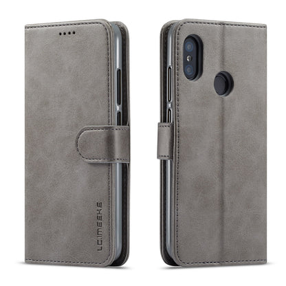 LC.IMEEKE Wallet Leather Stand Case for Xiaomi Mi A2 Lite / Redmi 6 Pro (China)