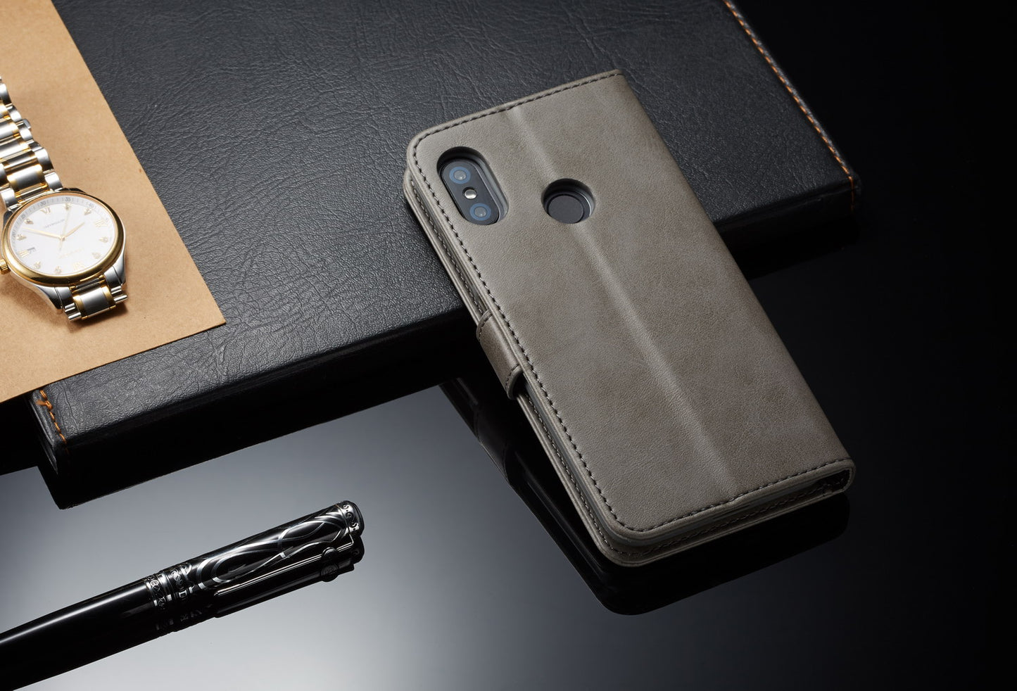 LC.IMEEKE Wallet Leather Stand Case for Xiaomi Mi A2 Lite / Redmi 6 Pro (China)