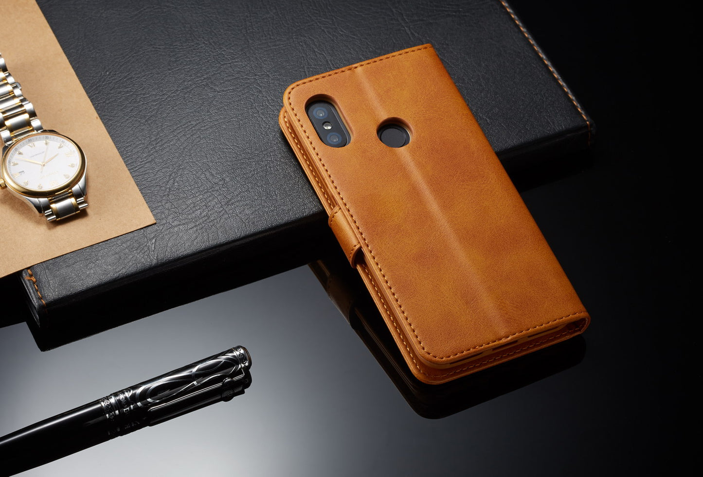 LC.IMEEKE Wallet Leather Stand Case for Xiaomi Mi A2 Lite / Redmi 6 Pro (China)