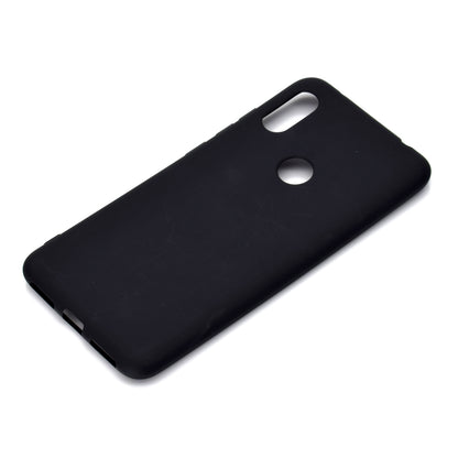 Solid Color Soft Matte TPU Back Case for Xiaomi Redmi Note 6 Pro