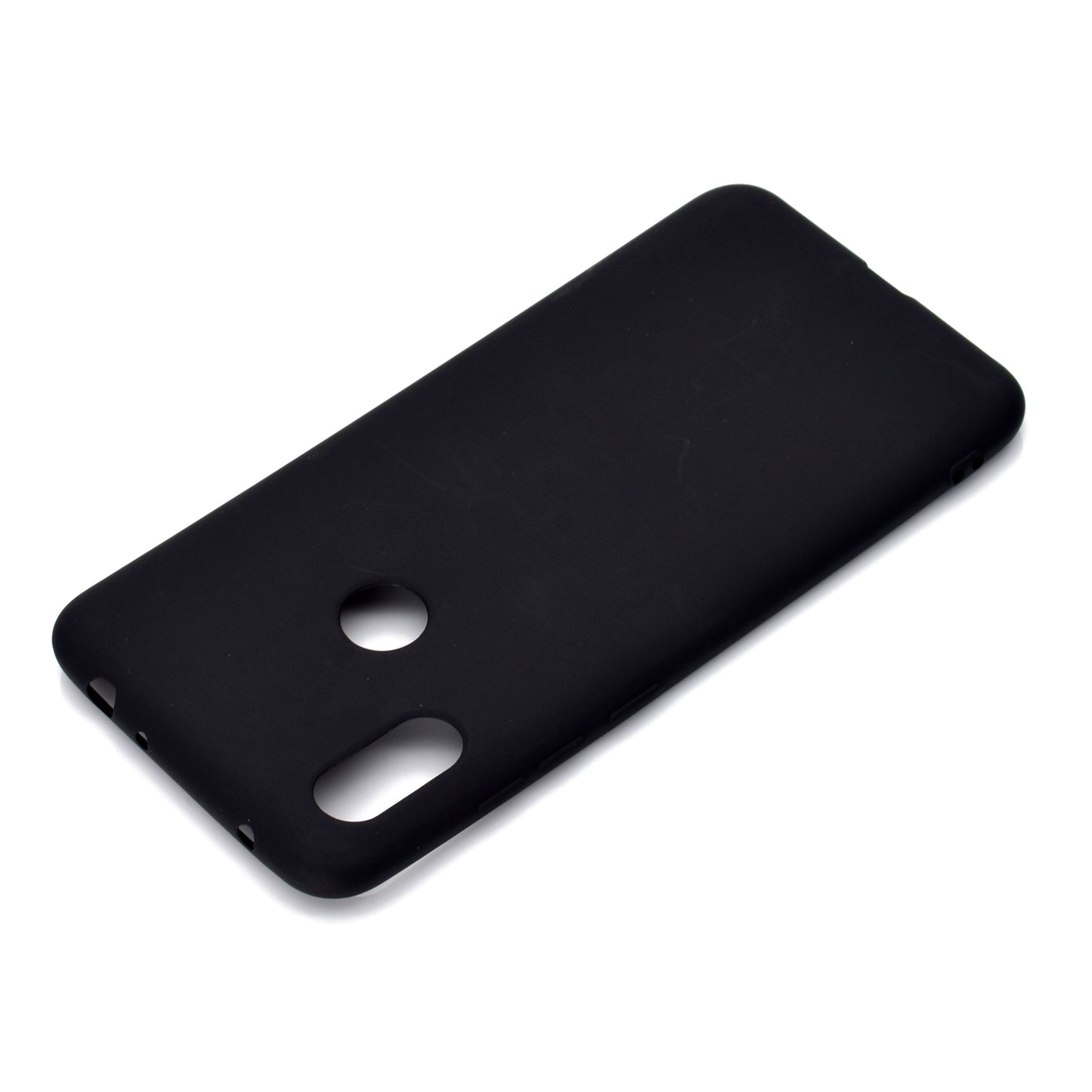 Solid Color Soft Matte TPU Back Case for Xiaomi Redmi Note 6 Pro