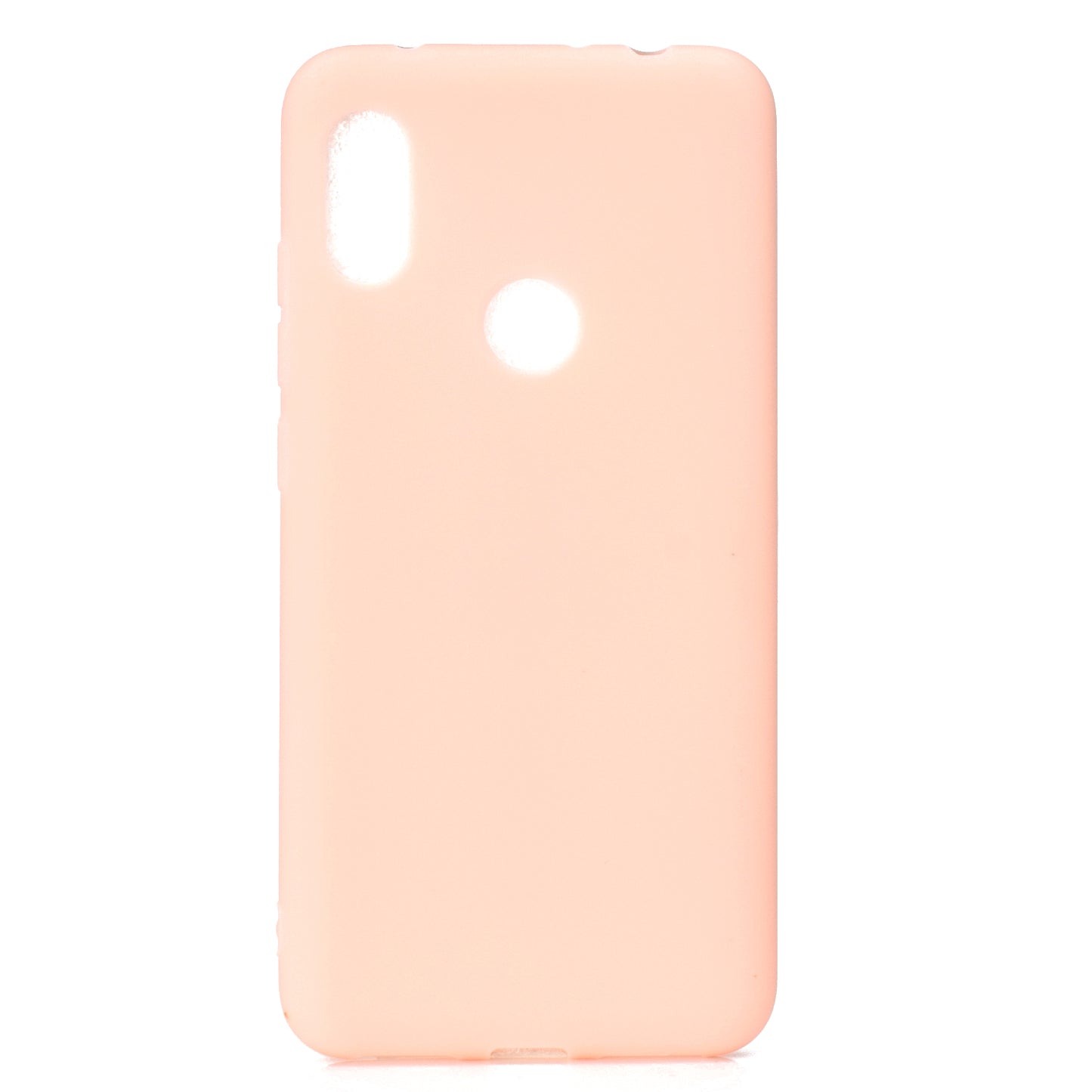 Solid Color Soft Matte TPU Back Case for Xiaomi Redmi Note 6 Pro