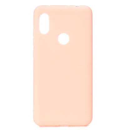 Solid Color Soft Matte TPU Back Case for Xiaomi Redmi Note 6 Pro