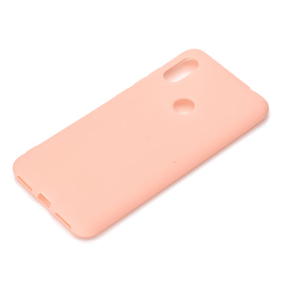 Solid Color Soft Matte TPU Back Case for Xiaomi Redmi Note 6 Pro