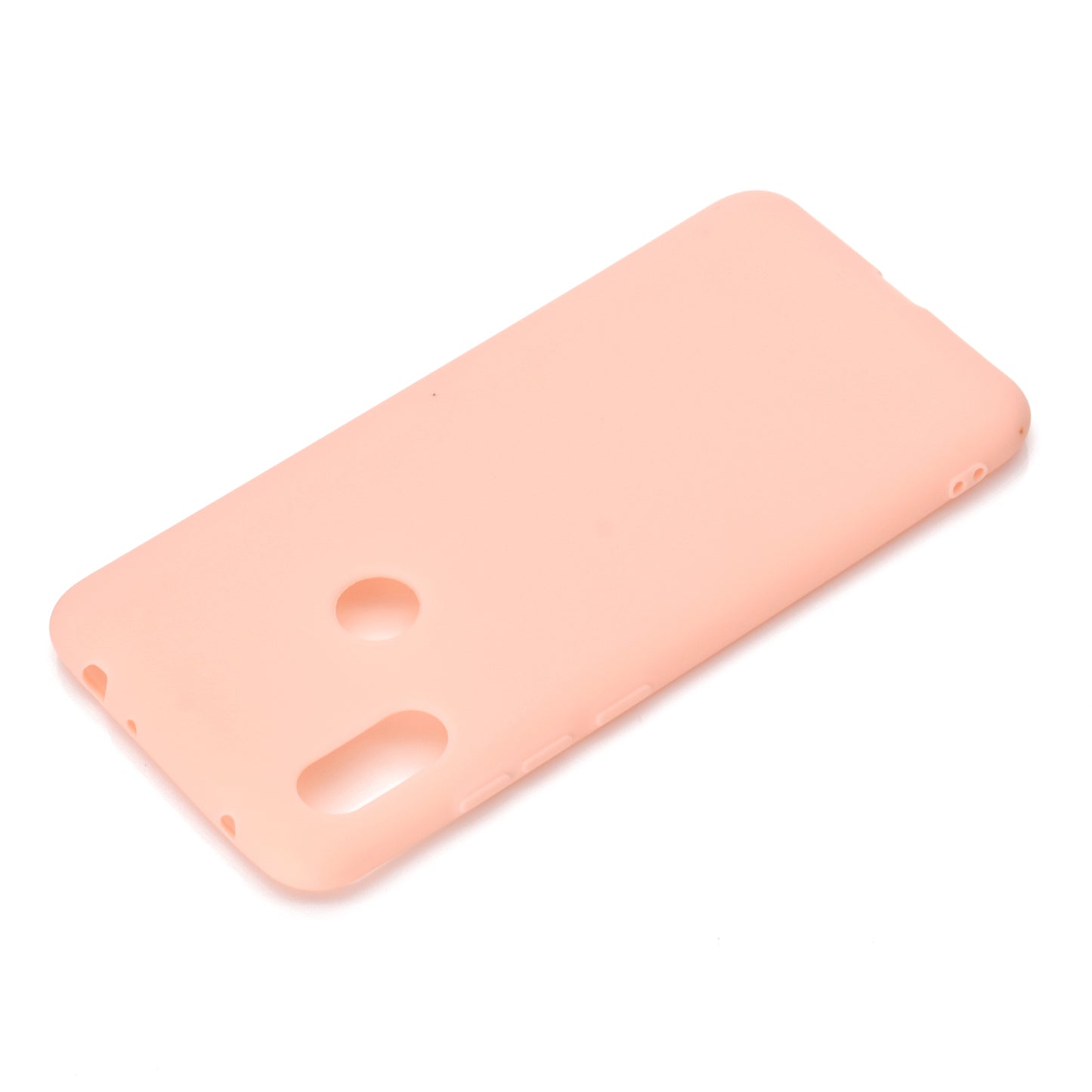 Solid Color Soft Matte TPU Back Case for Xiaomi Redmi Note 6 Pro