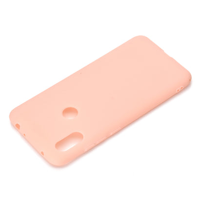Solid Color Soft Matte TPU Back Case for Xiaomi Redmi Note 6 Pro