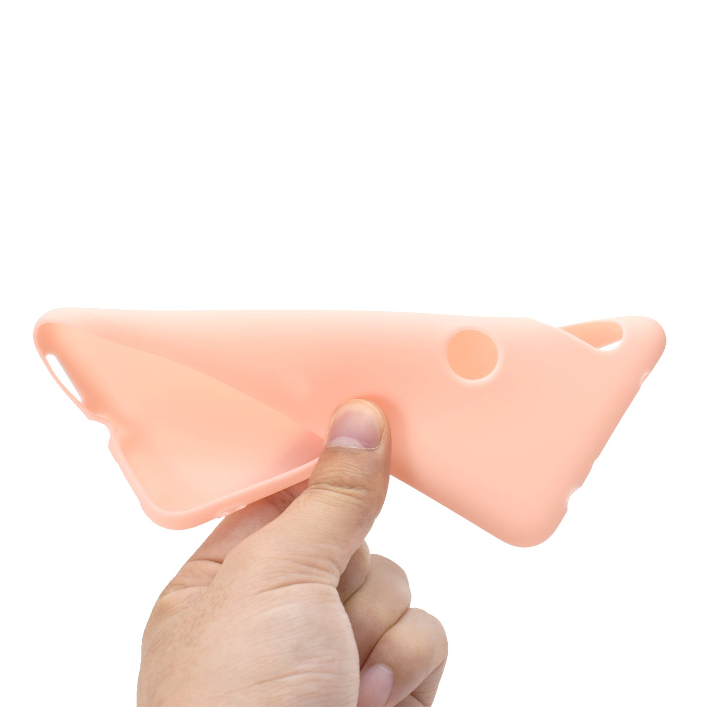 Solid Color Soft Matte TPU Back Case for Xiaomi Redmi Note 6 Pro