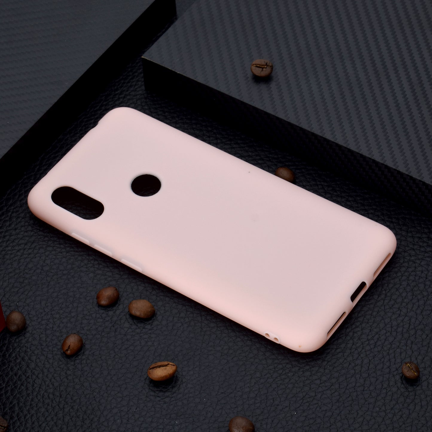 Solid Color Soft Matte TPU Back Case for Xiaomi Redmi Note 6 Pro