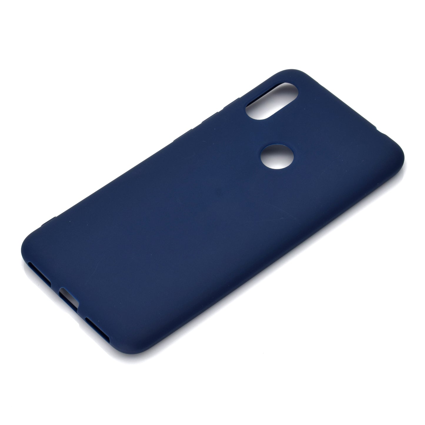Solid Color Soft Matte TPU Back Case for Xiaomi Redmi Note 6 Pro