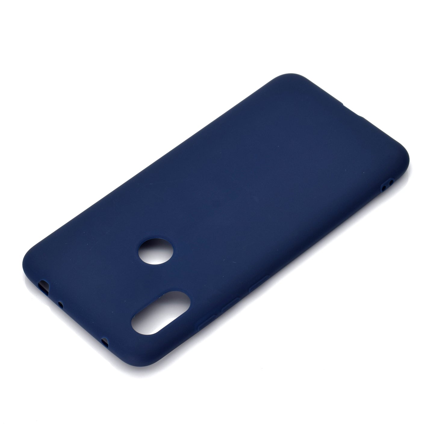 Solid Color Soft Matte TPU Back Case for Xiaomi Redmi Note 6 Pro
