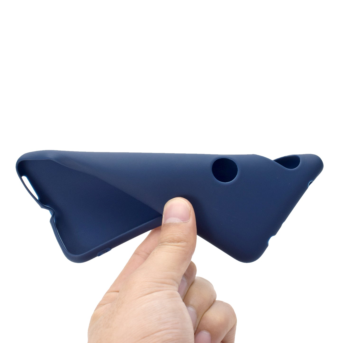 Solid Color Soft Matte TPU Back Case for Xiaomi Redmi Note 6 Pro