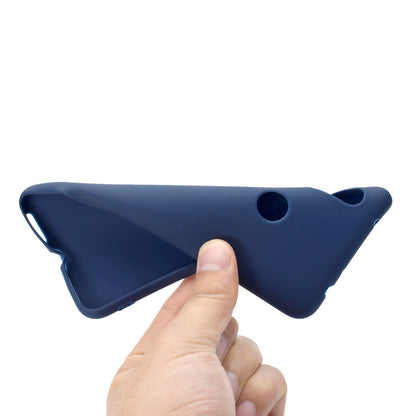 Solid Color Soft Matte TPU Back Case for Xiaomi Redmi Note 6 Pro