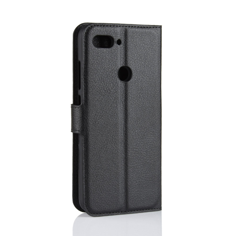Litchi Texture Wallet Leather Mobile Case for Xiaomi Mi 8 Lite / Mi 8 Youth (Mi 8X)