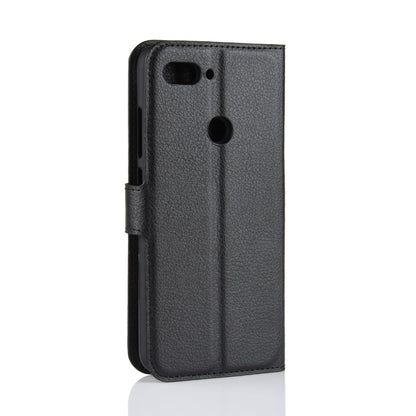 Litchi Texture Wallet Leather Mobile Case for Xiaomi Mi 8 Lite / Mi 8 Youth (Mi 8X)
