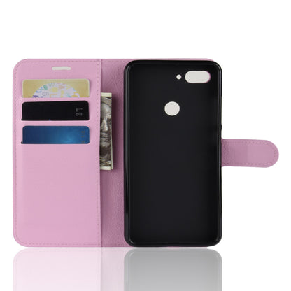Litchi Texture Wallet Leather Mobile Case for Xiaomi Mi 8 Lite / Mi 8 Youth (Mi 8X)