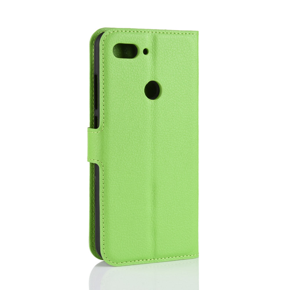Litchi Texture Wallet Leather Mobile Case for Xiaomi Mi 8 Lite / Mi 8 Youth (Mi 8X)