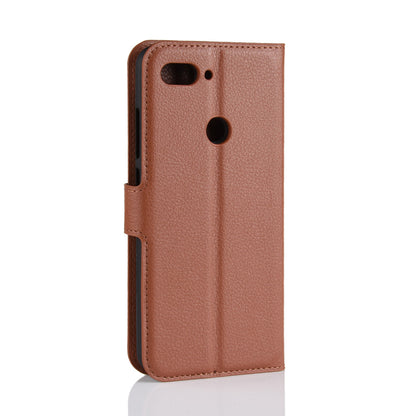 Litchi Texture Wallet Leather Mobile Case for Xiaomi Mi 8 Lite / Mi 8 Youth (Mi 8X)