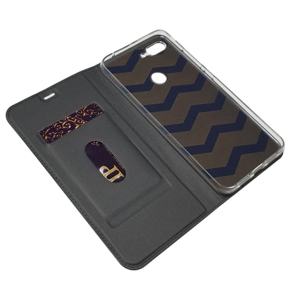Auto-absorbed Leather Stand Card Holder Cellphone Cover Case for Xiaomi Mi 8 Lite / Mi 8 Youth (Mi 8X)