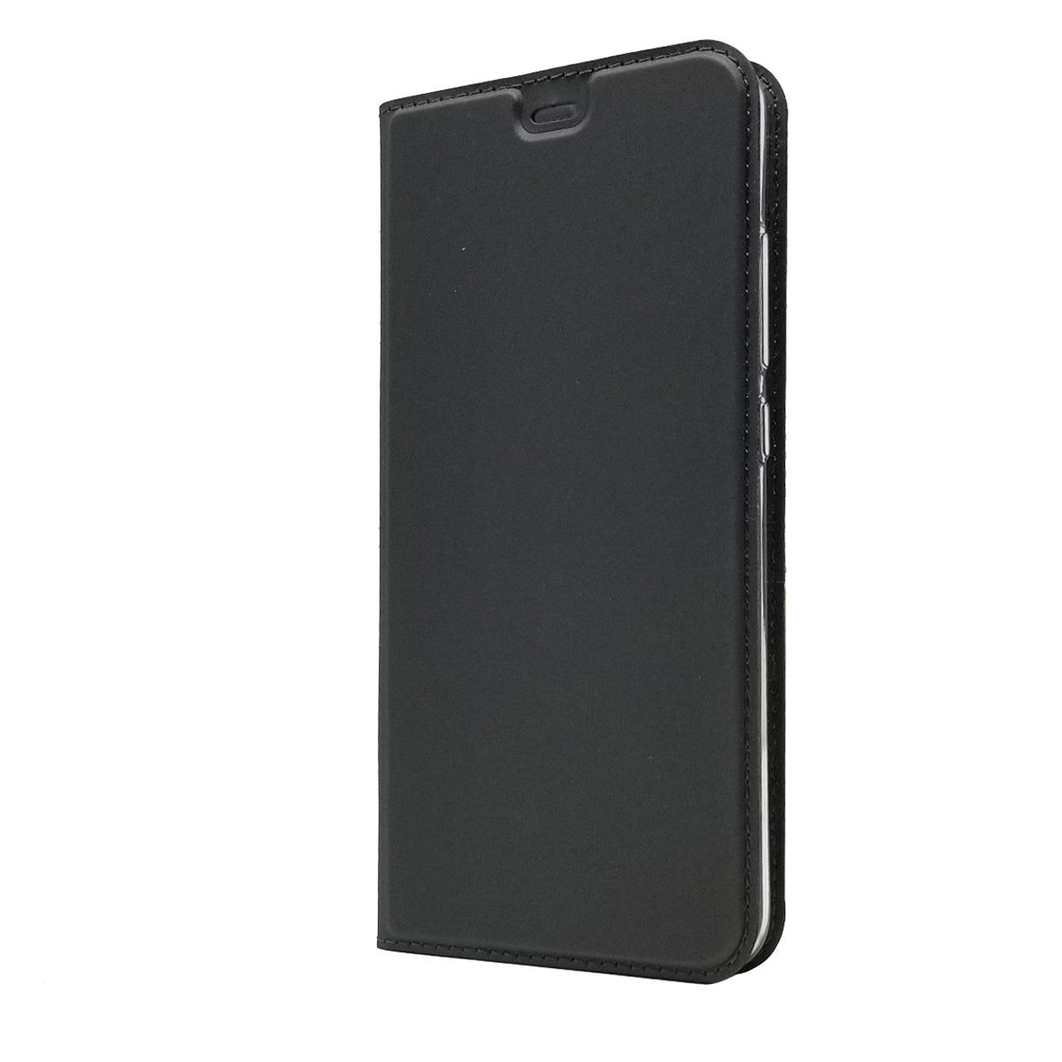 Auto-absorbed Leather Stand Card Holder Cellphone Cover Case for Xiaomi Mi 8 Lite / Mi 8 Youth (Mi 8X)