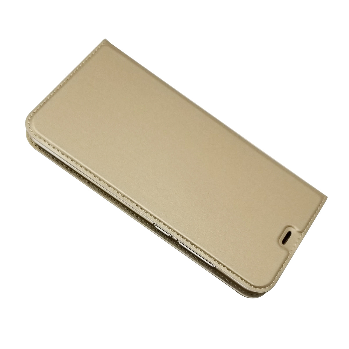 Auto-absorbed Leather Stand Card Holder Cellphone Cover Case for Xiaomi Mi 8 Lite / Mi 8 Youth (Mi 8X)