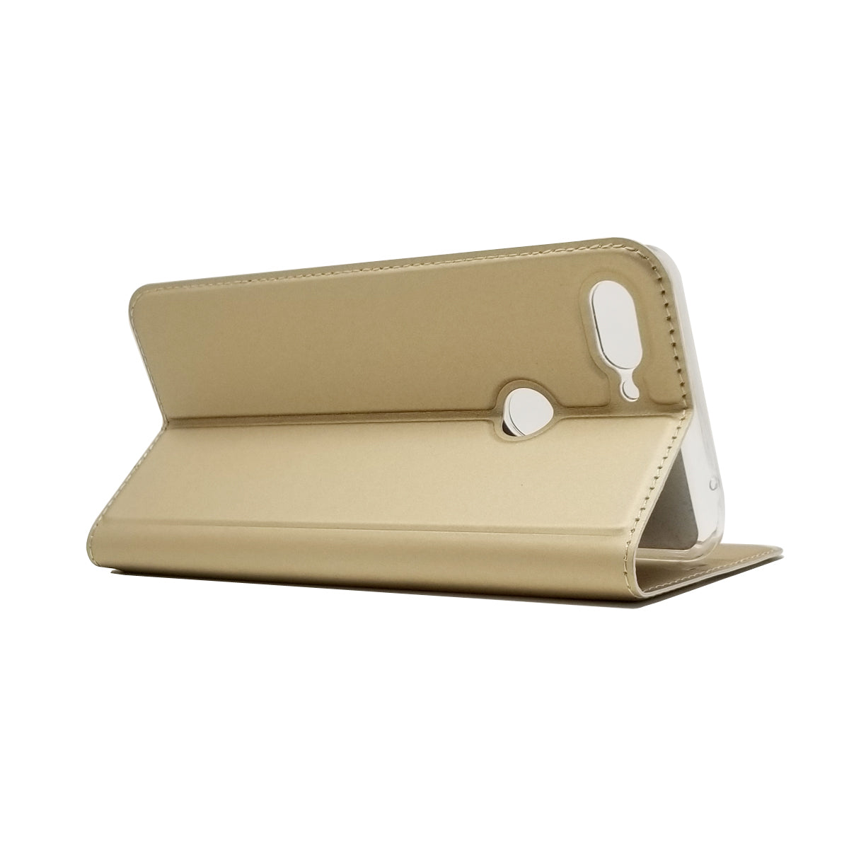 Auto-absorbed Leather Stand Card Holder Cellphone Cover Case for Xiaomi Mi 8 Lite / Mi 8 Youth (Mi 8X)