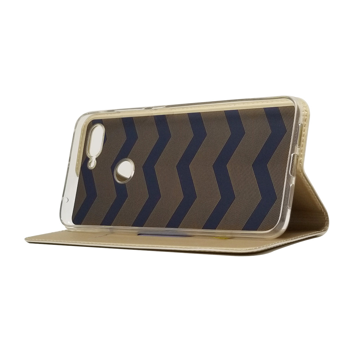 Auto-absorbed Leather Stand Card Holder Cellphone Cover Case for Xiaomi Mi 8 Lite / Mi 8 Youth (Mi 8X)