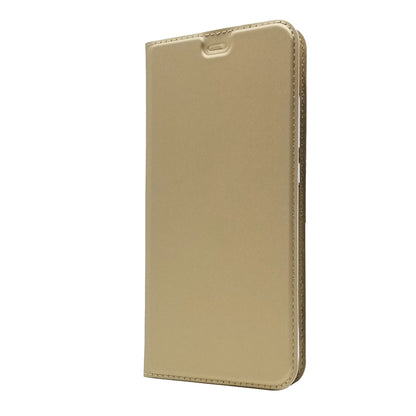 Auto-absorbed Leather Stand Card Holder Cellphone Cover Case for Xiaomi Mi 8 Lite / Mi 8 Youth (Mi 8X)