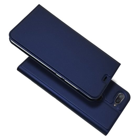 Auto-absorbed Leather Stand Card Holder Cellphone Cover Case for Xiaomi Mi 8 Lite / Mi 8 Youth (Mi 8X)