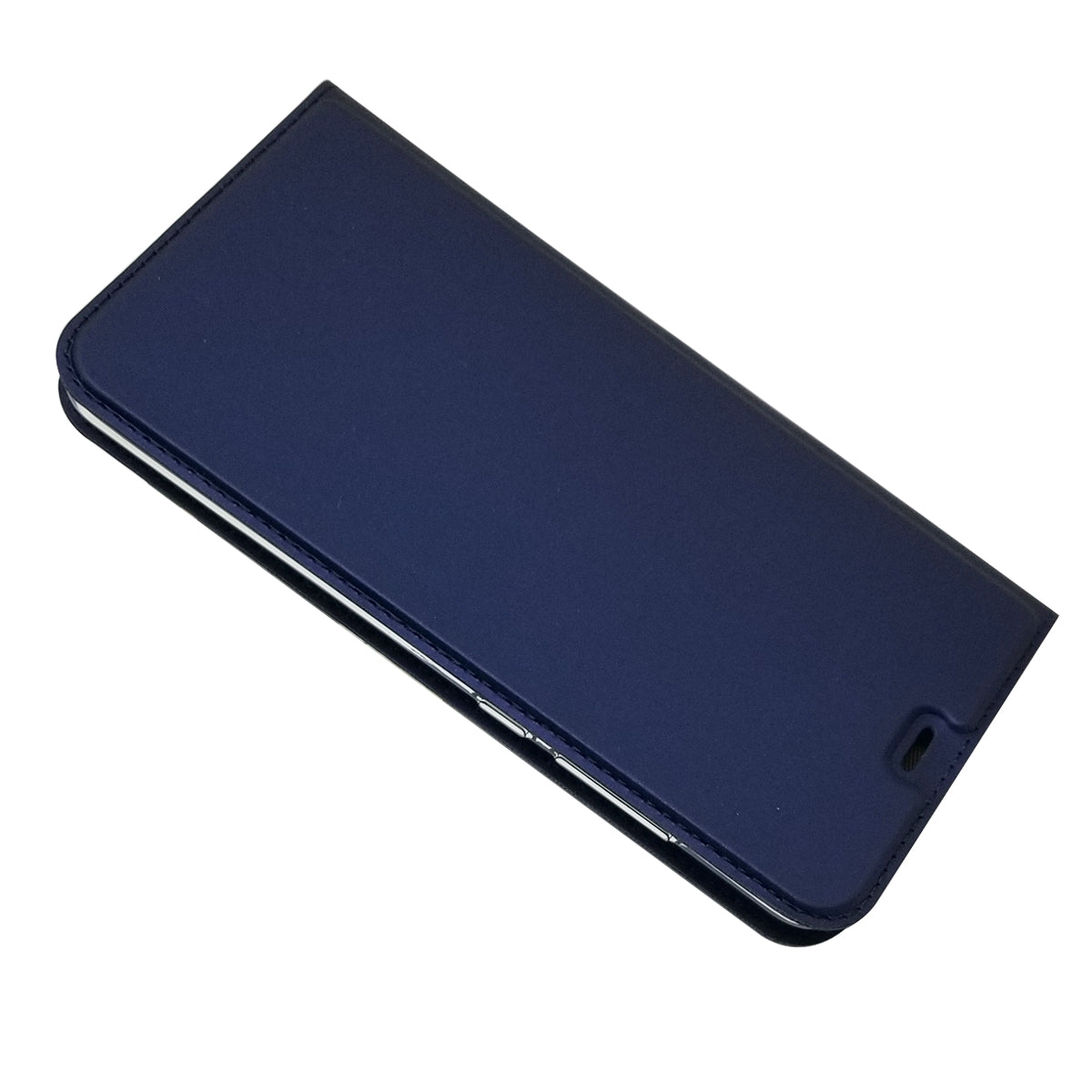 Auto-absorbed Leather Stand Card Holder Cellphone Cover Case for Xiaomi Mi 8 Lite / Mi 8 Youth (Mi 8X)