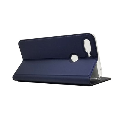 Auto-absorbed Leather Stand Card Holder Cellphone Cover Case for Xiaomi Mi 8 Lite / Mi 8 Youth (Mi 8X)