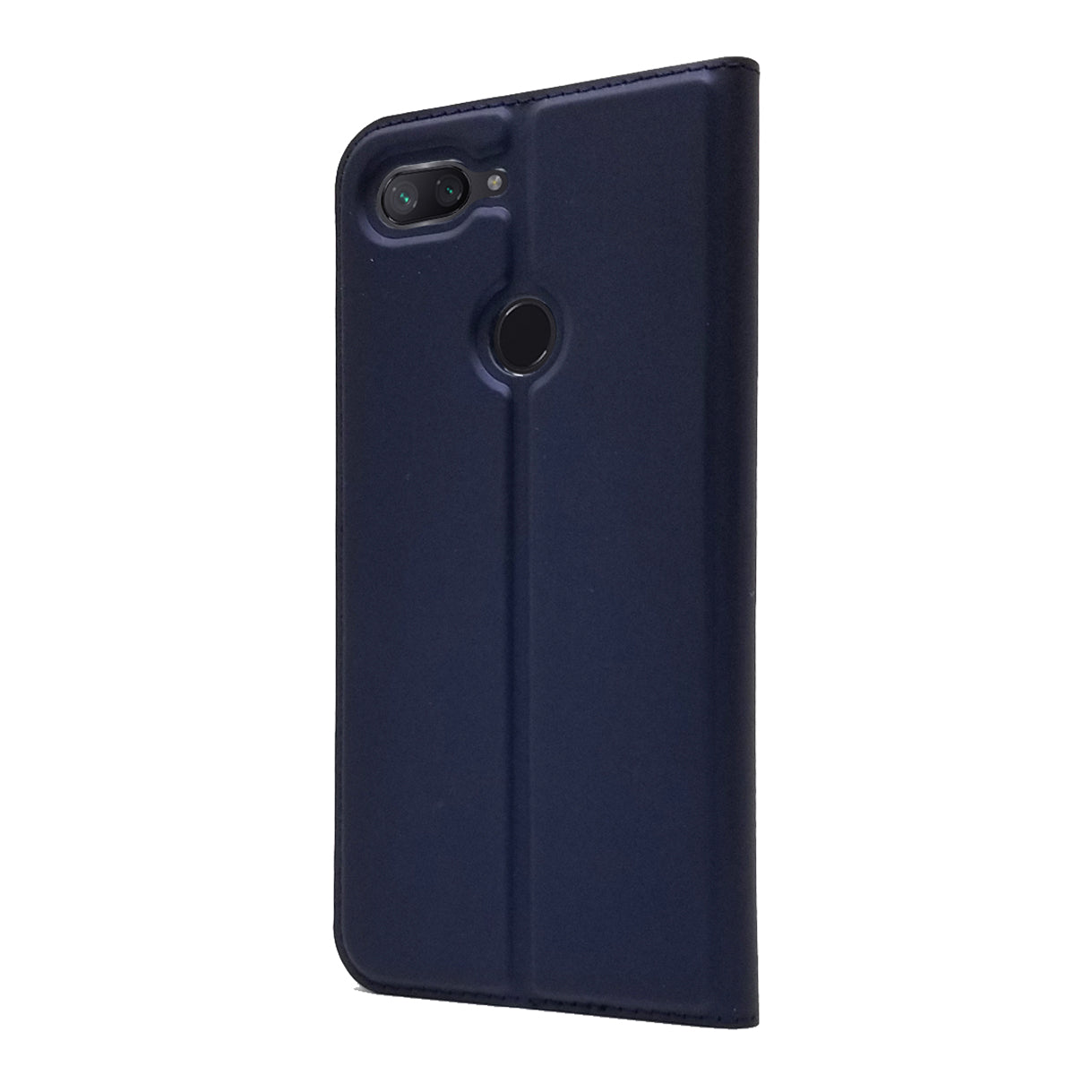 Auto-absorbed Leather Stand Card Holder Cellphone Cover Case for Xiaomi Mi 8 Lite / Mi 8 Youth (Mi 8X)