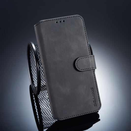 DG.MING Retro Style Leather Wallet Case for Xiaomi Pocophone F1 / Poco F1 in India