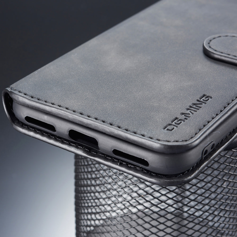 DG.MING Retro Style Leather Wallet Case for Xiaomi Pocophone F1 / Poco F1 in India