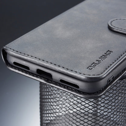 DG.MING Retro Style Leather Wallet Case for Xiaomi Pocophone F1 / Poco F1 in India