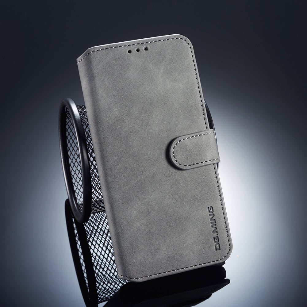 DG.MING Retro Style Leather Wallet Case for Xiaomi Pocophone F1 / Poco F1 in India