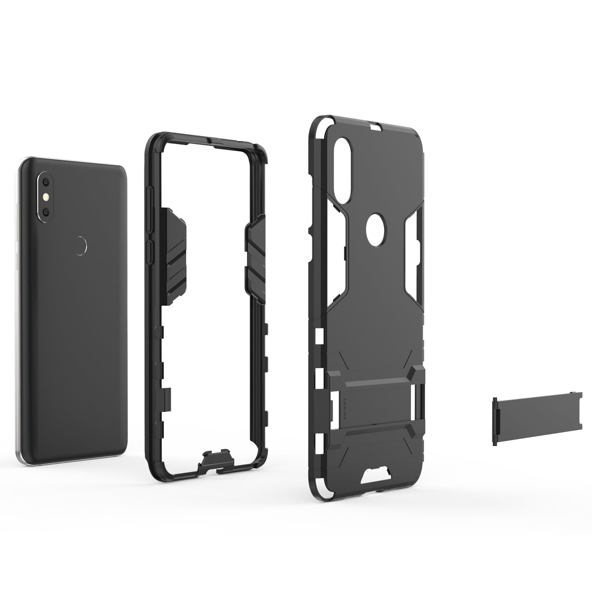 Cool Guard Plastic TPU Hybrid Case for Xiaomi Mi Mix 3 / Mix 3 5G
