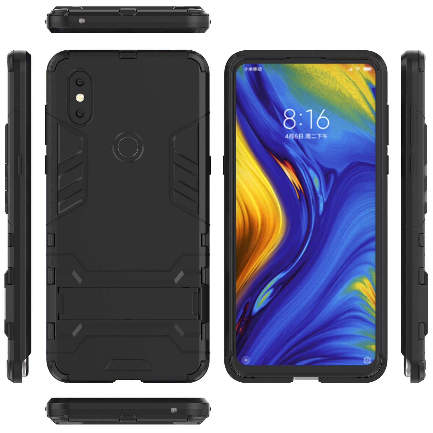 Cool Guard Plastic TPU Hybrid Case for Xiaomi Mi Mix 3 / Mix 3 5G