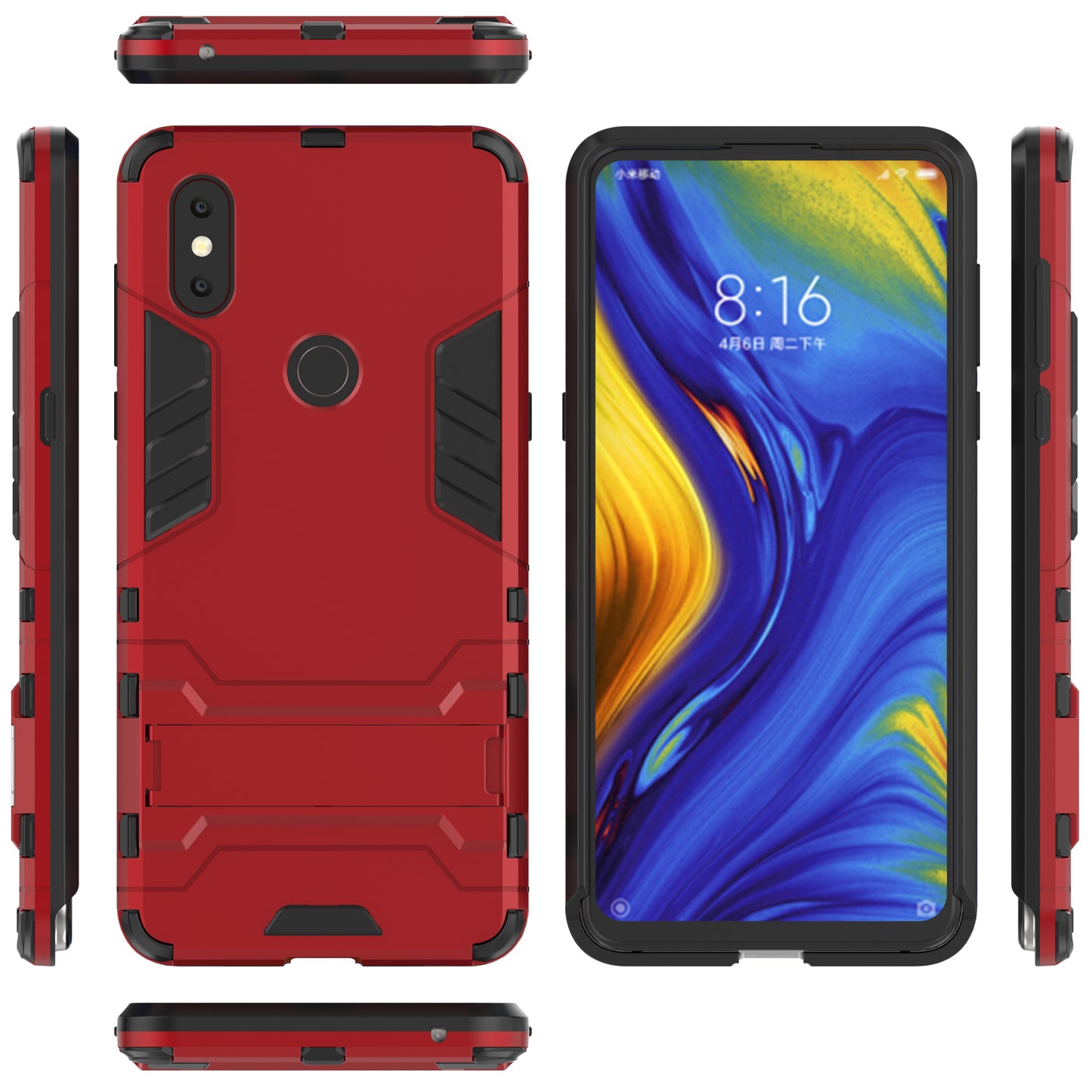 Cool Guard Plastic TPU Hybrid Case for Xiaomi Mi Mix 3 / Mix 3 5G