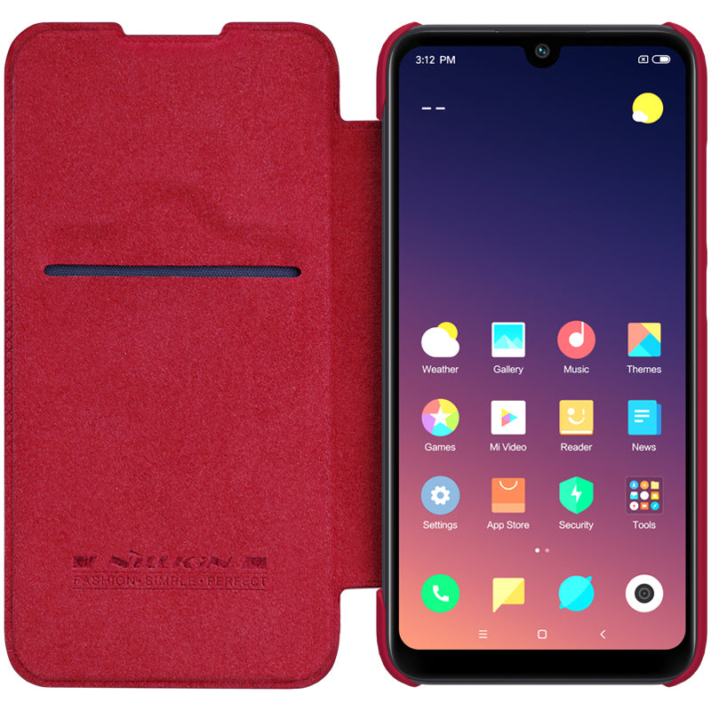 NILLKIN Qin Series Card Holder Leather Phone Case for Xiaomi Mi Play
