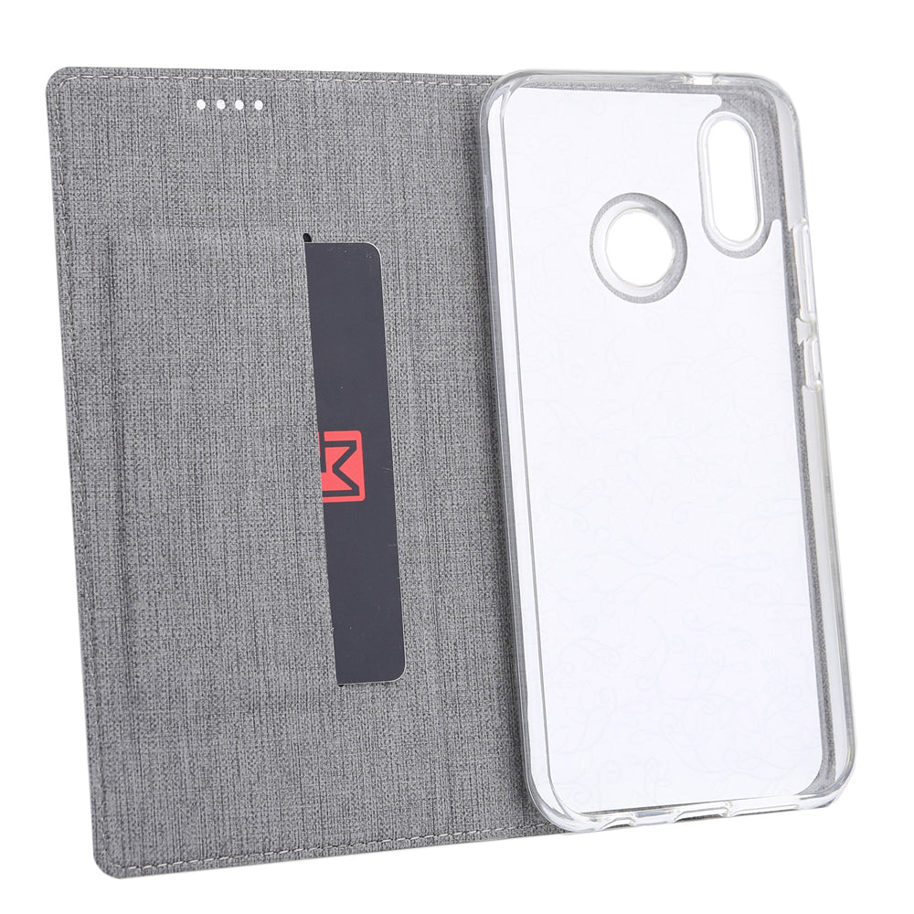 VILI DMX Cross Texture Stand Leather Case with Card Slot for Xiaomi Mi Mix 3 / Mix 3 5G
