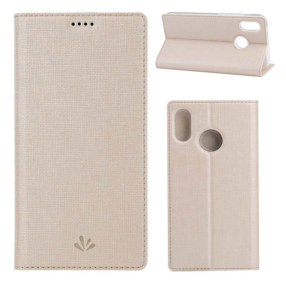 VILI DMX Cross Texture Stand Leather Case with Card Slot for Xiaomi Mi Mix 3 / Mix 3 5G
